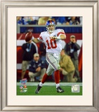 Eli Manning - Super Bowl XLII Framed Photographic Print