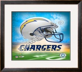 2009 San Diego Chargers logo Framed Photographic Print