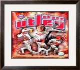 Chase Utley 2008 Framed Photographic Print