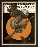 Witches Night Out, c.1923 Framed Giclee Print by Joseph Christian Leyendecker
