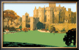 Alnwick Castle Framed Giclee Print by Fred Taylor
