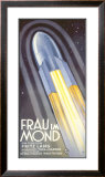 Frtiz Lang's Frau im Mond Framed Giclee Print