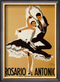 Rosario and Antonio, 1949 Art by Paul Colin