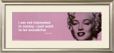 Marilyn Monroe - Be Wonderful Photo