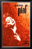 Edith Piaf Framed Giclee Print by John Douglas