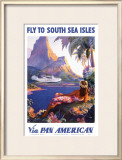 South Sea Isles via Pan Am Posters by Paul George Lawler
