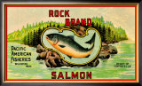 Pacific Salmon Framed Giclee Print