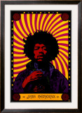 Jimi Hendrix - Psychedelic Prints