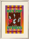 Iggy Pop and the Stooges at the Whiskey A-Go-Go Prints by Dennis Loren