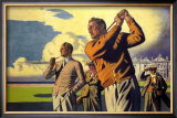 St. Andrews, LNER Poster, 1933 Framed Giclee Print by Arthur C Michael