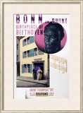 Bonn on Rhine, Birthplace of Beethoven Framed Giclee Print by Austin Cooper