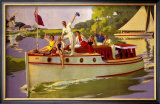 The Broads, LNER/LMS Poster, 1937 Framed Giclee Print by Arthur C Michael