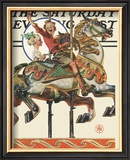 Carousel Ride, c.1930 Framed Giclee Print by Joseph Christian Leyendecker