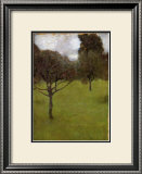Orchard Framed Giclee Print by Gustav Klimt