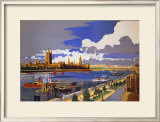 London Pride, GWR Poster, 1946 Framed Giclee Print by Frank Mason