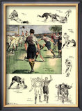Rugby Football Match Prints by Ralph Cleaver