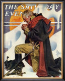 George Washington at Valley Forge, c.1935 Framed Giclee Print by Joseph Christian Leyendecker