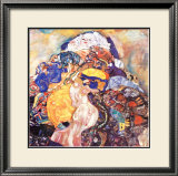 Cradle Prints by Gustav Klimt