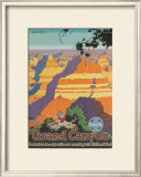 Santa Fe Railroad: Grand Canyon National Park, Arizona Prints by Oscar M. Bryn