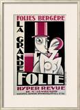 Folies-Bergere, La Grande Folie Framed Giclee Print by Pico 