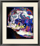 The Maiden Framed Giclee Print by Gustav Klimt