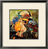 Baby Framed Giclee Print by Gustav Klimt