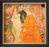 Freundinnen Prints by Gustav Klimt