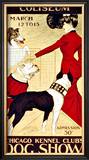 Dog Show Framed Giclee Print