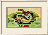 Pacific Salmon Framed Giclee Print