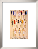 Yale Harvard Princeton Crews Framed Giclee Print