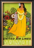 United Airlines, Lei Offering Prints