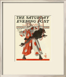 Circus Dog, c.1922 Framed Giclee Print by Joseph Christian Leyendecker