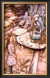 Advice from a Caterpillar Print by Arthur Rackham