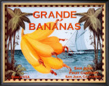 Grande Bananas Poster by Miles Graff