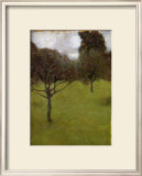 Orchard Framed Giclee Print by Gustav Klimt