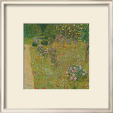 Orchard with Roses, c.1911 Posters by Gustav Klimt