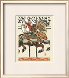 Carousel Ride, c.1930 Framed Giclee Print by Joseph Christian Leyendecker