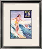 Libby's Pineapple Juice Framed Giclee Print by Laffety 