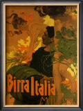 Birra Italia, c.1906 Art by Adolfo Hohenstein