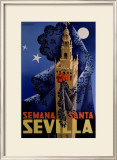Seville Framed Giclee Print by Orla-jerez 