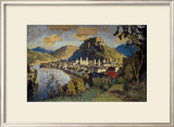 Austria Via Harwich Framed Giclee Print by C. Gorbatoff