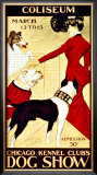 Dog Show Framed Giclee Print