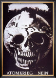 Atomkrieg Nein, 1954 Posters by Hans Erni