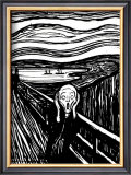 Scream Posters by Edvard Munch