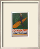 Join The Navy Print by Babcock 