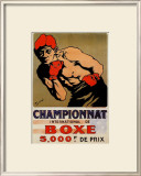 Championnat Boxing Prints