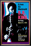 B.B. King - Live in Detroit Posters by Dennis Loren