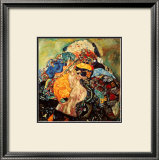 Baby Framed Giclee Print by Gustav Klimt