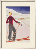 Le Markstein Print by Chaucard 