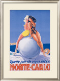 Monte Carlo Framed Giclee Print